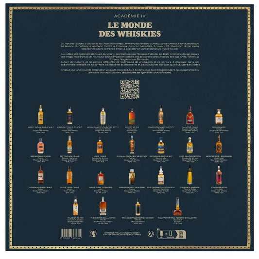 Calendrier de l'Avent Whisky 2025 Le Monde des Whiskies Les 2 cavistes
