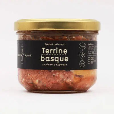 MAISON ARGAUD TERRINE BASQUE BOCAL 190g