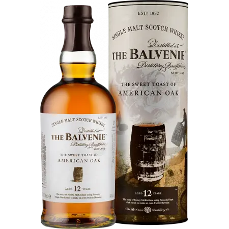 Balvenie 12ans The Sweet Toast Oak of American Oak 70cl 43% Les 2 cavistes