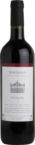 Bacalan Notes de Coeur Bordeaux
