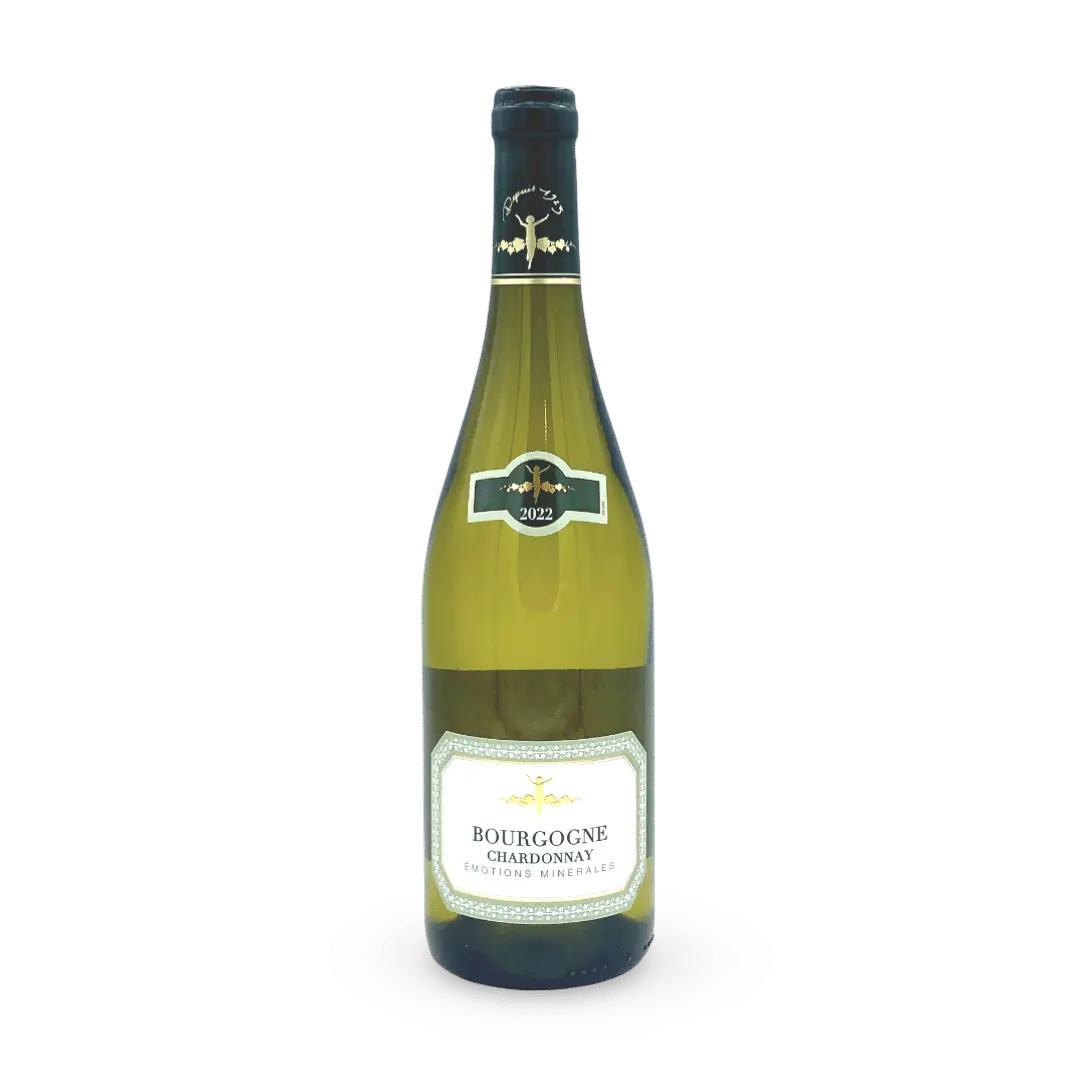 Bourgogne Blanc sec Chardonnay Emotion Minerales 2023 75cl 12,50% Les 2 cavistes