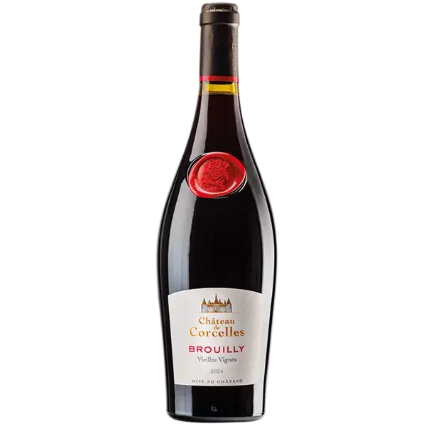 Bouteille de Brouilly Vieilles Vignes Rouge 2025, Château de Corcelles - Les 2 cavistes