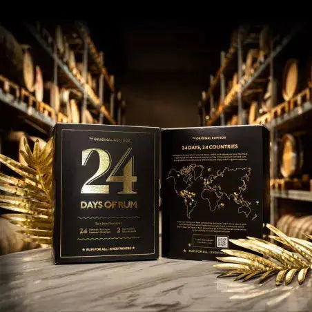 Calendrier de l'Avent 2024 24 Days of Rum 2024 Edition Black Expédition offerte Les 2 cavistes