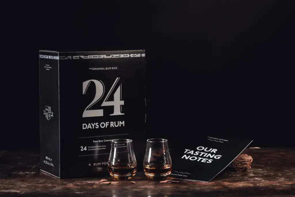 Calendrier de l'Avent 2024 24 Days of Rum 2024 Edition Black Expédition offerte Les 2 cavistes