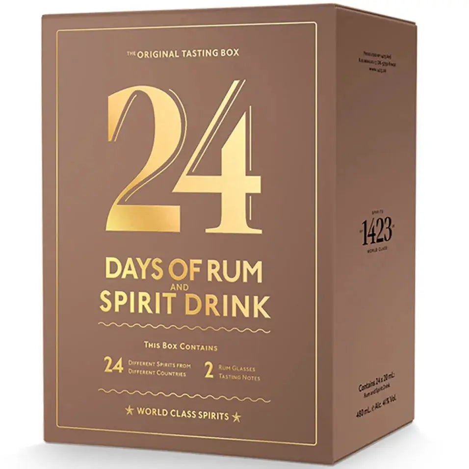Calendrier de l'Avent 2025 24 Days of Rum 2025 Edition Mocha  Expédition offerte Les 2 cavistes