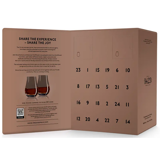 Calendrier de l'Avent 2025 24 Days of Rum 2025 Edition Mocha  Expédition offerte Les 2 cavistes