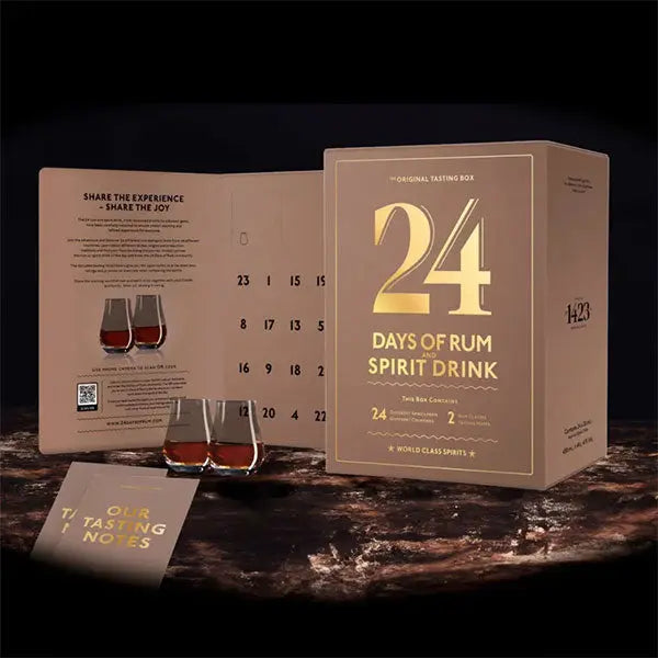Calendrier de l'Avent 2025 24 Days of Rum 2025 Edition Mocha  Expédition offerte Les 2 cavistes