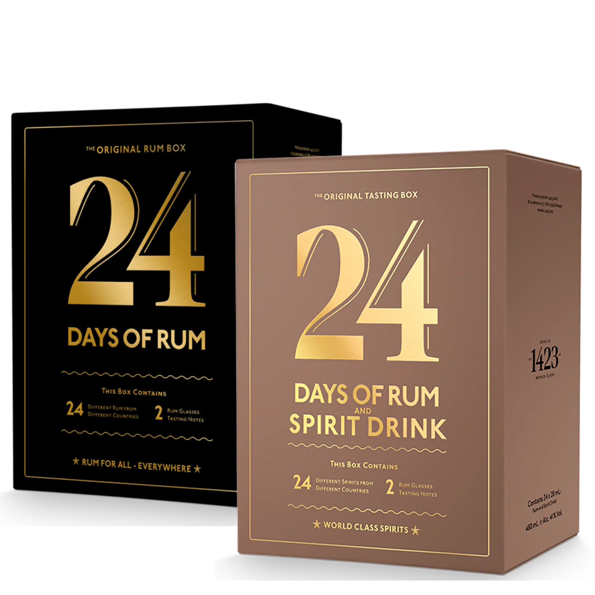 Calendrier de l'Avent 2025 24 Days of Rum 2025 Edition Mocha  Expédition offerte Les 2 cavistes
