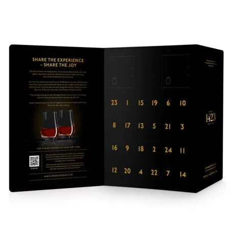 Calendrier de l'Avent Rhum – Coffret Rhum 24 Days of Rum Black Edition Les 2 cavistes