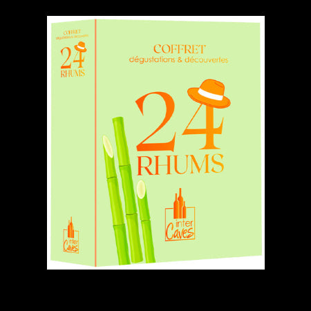 Calendrier de l'Avent Whisky – Coffret 24 Rhums Découverte Rhum Les 2 cavistes