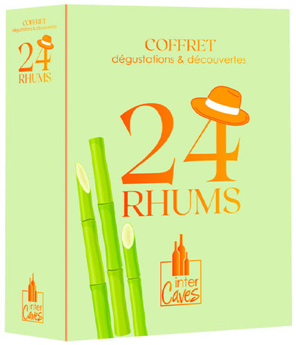 Calendrier de l'Avent Whisky – Coffret 24 Rhums Découverte Rhum Les 2 cavistes