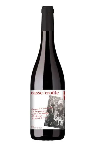Bouteille de Casse-Croûte Rouge Bio 2024 du Château Maris, vin rouge IGP Pays d'Oc, 75 cl