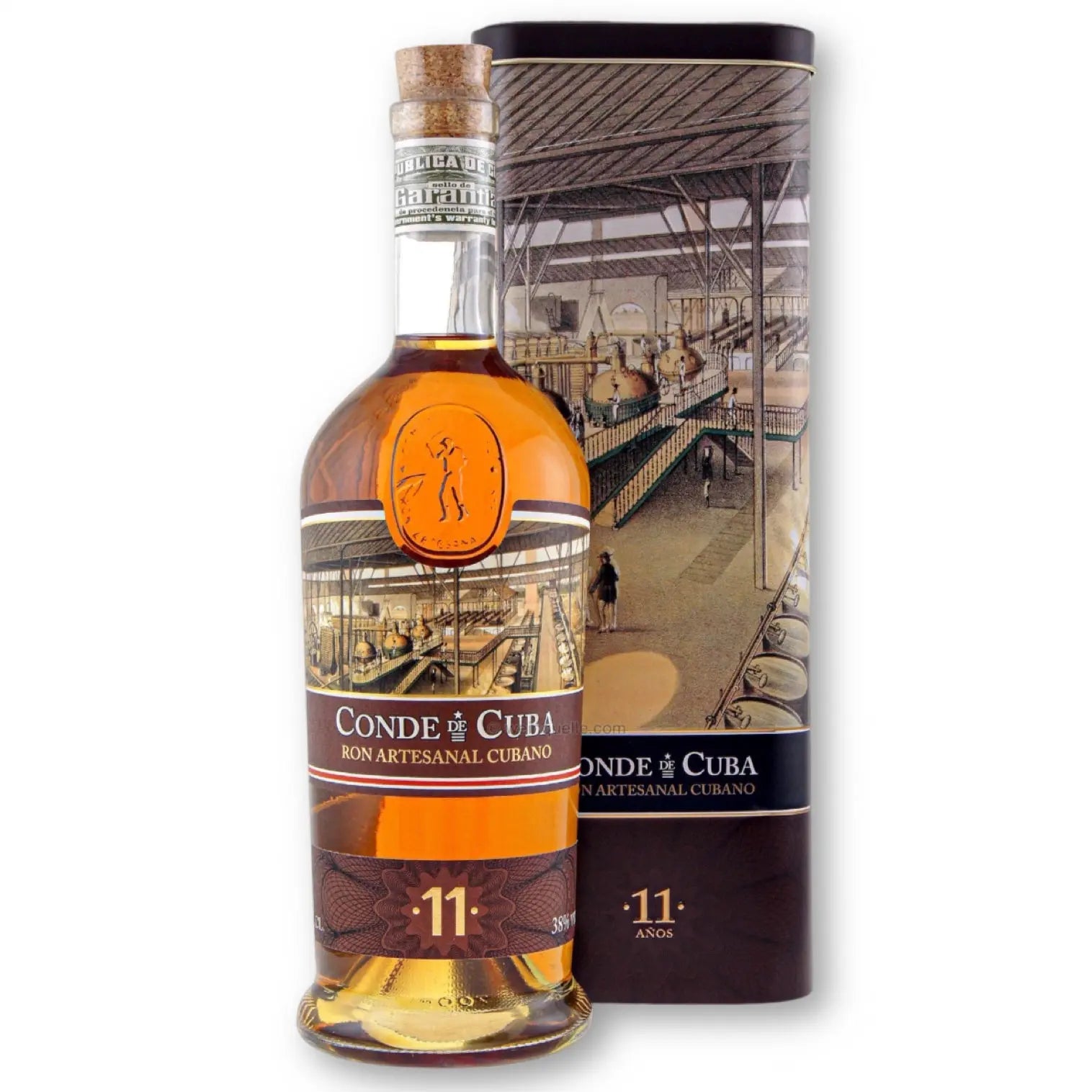 Conde de Cuba 11 ans 38% 75cl Les 2 cavistes