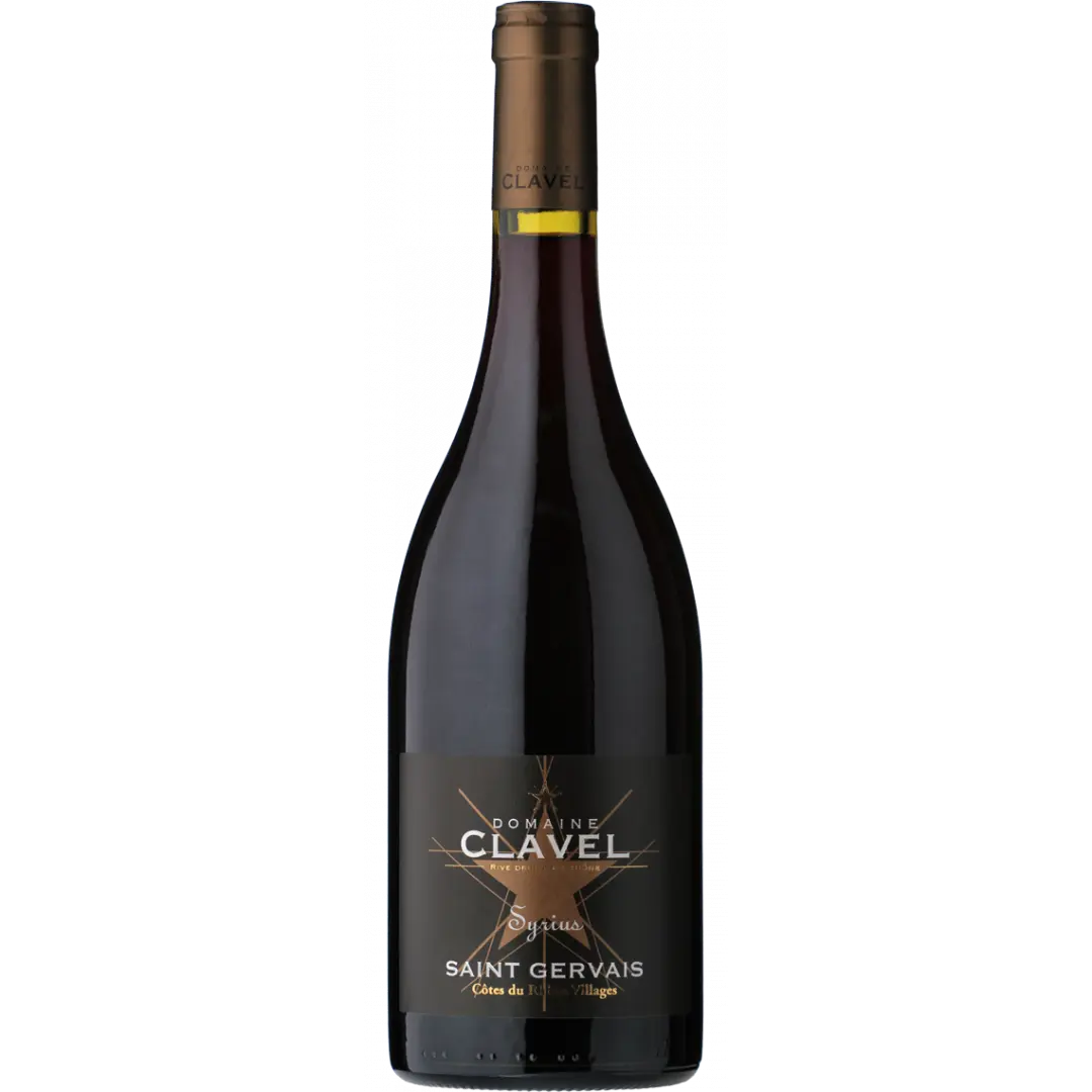 Côtes du Rhône Village Saint Gervais Domaine Clavel 2020 Les 2 cavistes