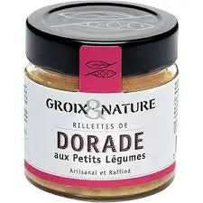 Bocal de rillettes de dorade au combava Groix & Nature 100 g