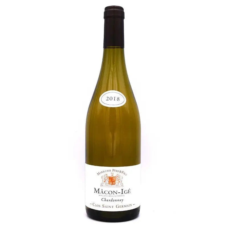 Macon Ige Blanc Domaine Marillier 2022 Les 2 cavistes