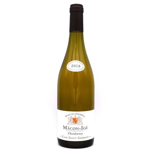 Macon Ige Blanc Domaine Marillier 2022 Les 2 cavistes
