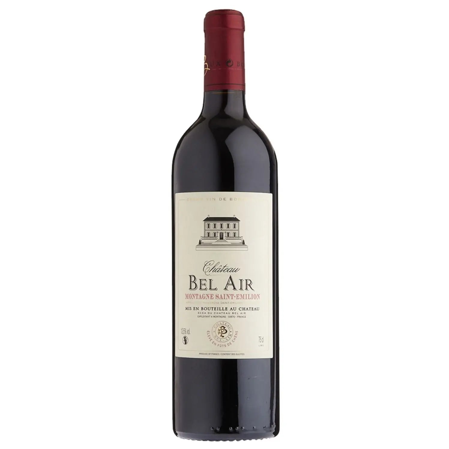 Montagne Saint-Emilion Château Bel Air 2019 Les 2 cavistes