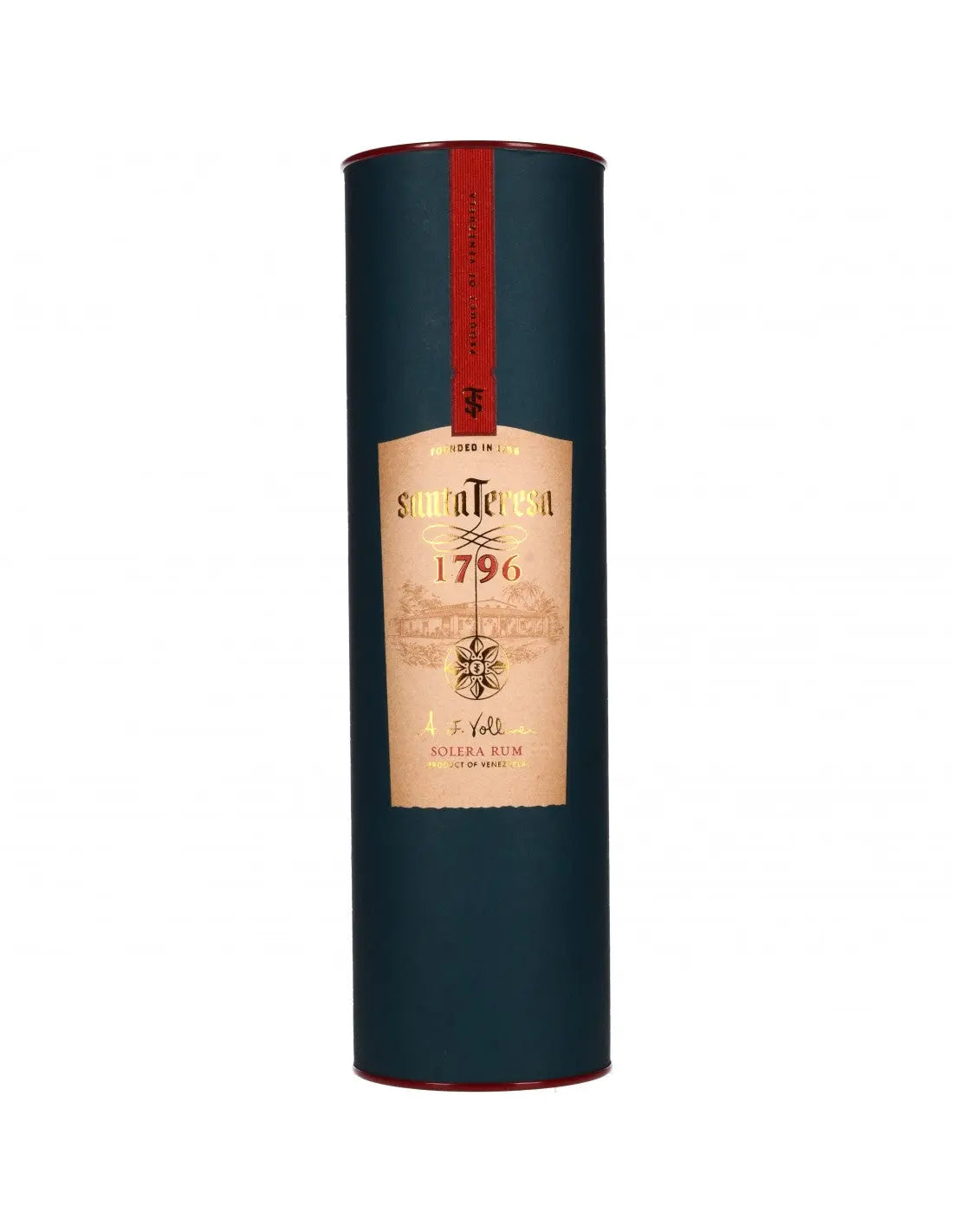 Etui de la bouteille de Rhum du Venezuela Santa Teresa 1796 70cl 40% Les 2 cavistes